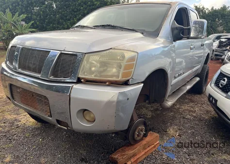 2005 Nissan Titan Le z USA, uszkodzony, nr VIN 1N6AA07B15N520952